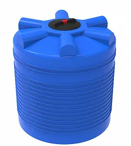 Пластиковая емкость ЭкоПром ЭВЛ 1000 усиленная под плотность до 1,2 г/см3 (Синий) 0